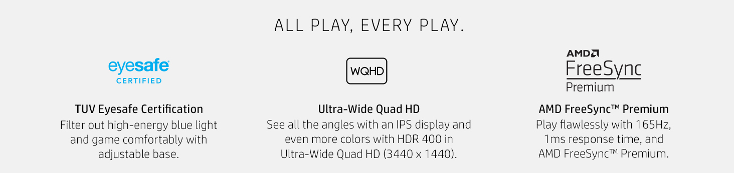 HP X34 Gaming Monitor